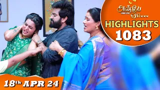 Anbe Vaa Serial | EP 1083 Highlights |18th April 24 | Virat | Shree Gopika | Saregama TV Shows Tamil