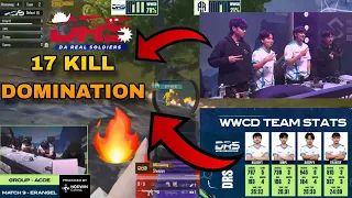 DRS GAMING 17 KILLS CHICKEN DINNER🔥| PMSL CSA League Stage W1D2 |Spring| KADA ACTION KO MAZA LINUHOS