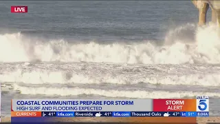 Coastal communities prepare for intense storm system