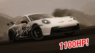 Drifting Porsche 911 GT3 2021 - Forza Horizon 5