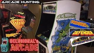 Arcade Hunting:  Frogger, Defender, Galaxian triple pick up!