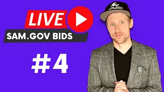 SAM.gov LIVE Bid Training #4 | Federal Government Contracts Solicitations on SAM