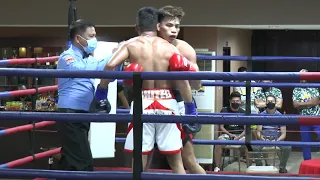 Jules VIctoriano vs Jetro Pabustan round3 #elorde #boxing #UKC