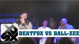 BEATFOX VS BALL-ZEE - UK Beatbox Championships 2012 - FINAL