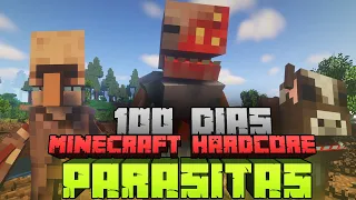 SOBREVIVI 100 DIA EM UM APOCALIPSE PARASITA NO MINECRAFT - O FILME