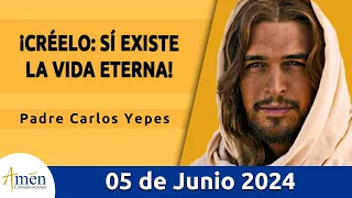 Evangelio De Hoy Miércoles 05 Junio 2024 l Padre Carlos Yepes l Biblia l San Marcos 12,18-27