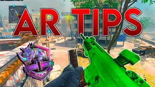 ASSAULT RIFLE TIPS & TRICKS to get to CRIMSON & IRIDESCENT in MW3 Ranked Play!
