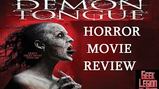 DEMON TONGUE ( 2016 Jessica Long ) Horror Movie Review