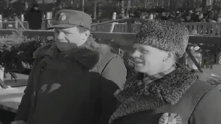 Лыжные гонки. Чемпионат мира 1954. Фалун. 30 км. Мужчины. Документальная съемка