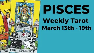Pisces: OUTSTANDING RESULTS From A Deep Lesson! 💙 March 13th –19th 2023 WEEKLY TAROT READING