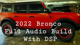 How to fit a full-size audio system in the new Bronco without losing cargo space.