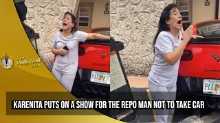 Karenita Cries Hysterically When Repo Man Go To Take Corvette From Her Home