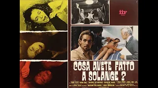 OST Cosa Avete Fatto A Solange? a.k.a. What Have You Done To Solange?, Composed by Ennio Morricone