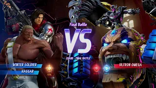 Requested MARVEL VS. CAPCOM: INFINITE Winter Soldier and Mike Haggar Arcade Gameplay