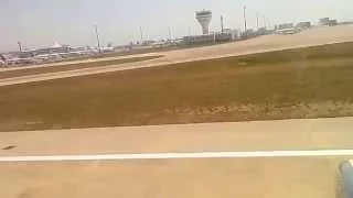 Посадка самолёта. Анталья, Турция. Plane landing. Antalya, Turkey.