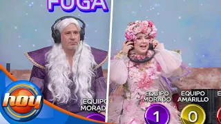 Andrea Legarreta y Arath de la Torre formaron un equipo de campeones en 'Dígalo con Mímica' | Hoy