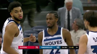 Highlights | Andrew Wiggins With 22 Points vs. Clippers