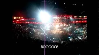 Manny Pacquiao vs Tim Bradley Decision Crowd Reaction (BOOOOOO!)