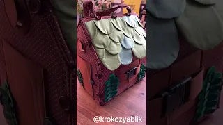 Portable fabric doll house | Play bag