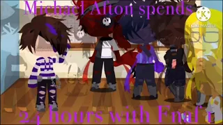 Micheal Afton Stuck in a room with Fnaf 1 For 24 Hours