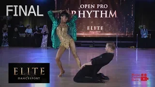 Open Pro American Rhythm I Final I Elite Dancesport 2019