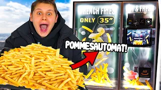 ICH TESTE ERSTEN POMMES-AUTOMATEN DEUTSCHLANDS 🍟📱((Besser als McDonalds?🧐)