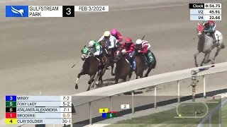 Gulfstream Park Carrera 3 - 3 de Febrero 2024