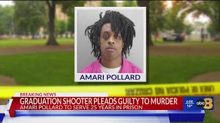 Amari Pollard pleads guilty to first-degree murder for Huguenot graduation shooting