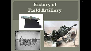 History of Artillery