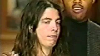 Nirvana - Dave Grohl's funny moment