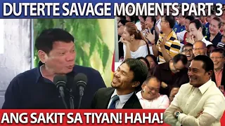 Duterte Savage Moments Part 3 | Funny Speech Compilation