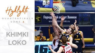 Khimki vs Lokomotiv-Kuban Highlights Quarterfinals Game 2 | Season 2020-21