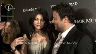 fashiontv | FTV.com - PARIS HC S/S 09 -ZUHAIR MURAD AFTER THE SHOW