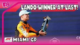 The Wait is Over! Norris Triumphs in Dramatic I Miami Grand Prix I Formula 1 I 2024