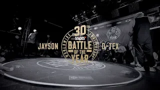 Jayson vs D-Tex | 1vs1 Top 16 | SNIPES Battle Of The Year 2019