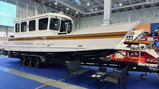 Катер Apparel Boats 1000 pro max II на международной выставке «Комплексная безопасность 2023»