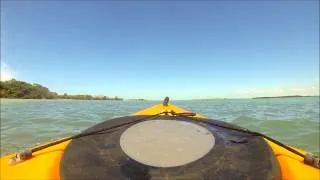 Kayaking in Fort Desoto