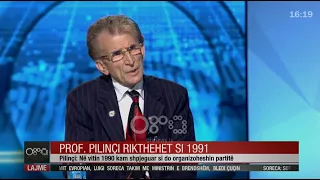 Profesor Pëllumb Pilinçi rikthehet si në 1991: Duhet urgjent qeveri teknike me intelektualë