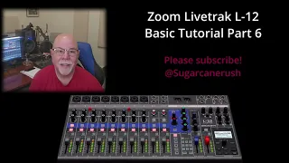 Zoom L12 Simple Tutorial Part 6 - Audio interface to computer and Cakewalk recording software.