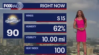 Houston weather: Feeling the HEAT Friday evening with temps in 90s