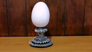 подставка под пасхальное декоративное яйцо/своими руками