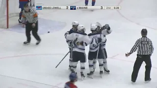 Goal Highlights: Maine Men's Hockey 7, UMass Lowell 2