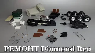 Ремонт Diamond Reo 1:43 | NEO Scale Models | Полная разборка и снятие краски