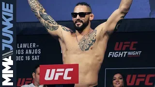 UFC Fight Night 140: Santiago Ponzinibbio open workout