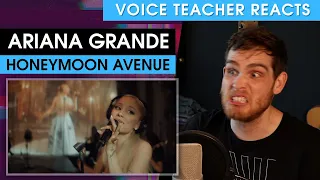 Voice Teacher Reacts to Ariana Grande - Honeymoon Avenue (Live from London)