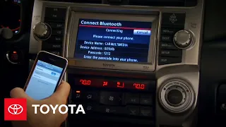 2010 4Runner How-To: Cell Phone Pairing with Navigation | Toyota