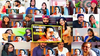 BB Ki Vines- | Valentine's Week Hutiyapa | Mix Mashup Reaction