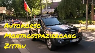 #Montagsspaziergang #Autokorso #Zittau 13.05.2024