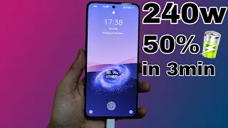 Realme GT Neo5 Charging test| World fastest charging phone|