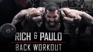 Rich Piana & Paulo 'The Freak' Almeida: Intense Back Workout Session! 💪🔥